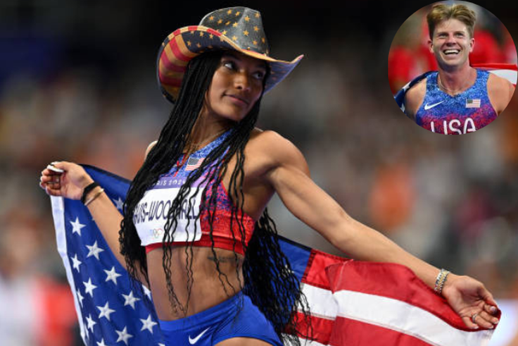 'That was not a good career path' - Hunter Woodhall reveals Tara Davis-Woodhall's peculiar childhood aspiration far from track & field