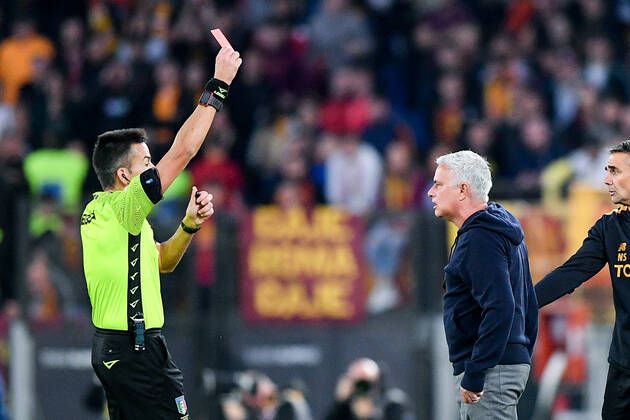 Jose Mourinho the Red Card specialist | Imago