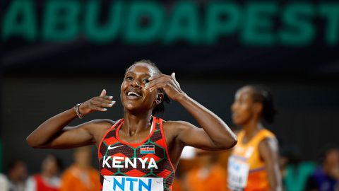 Faith Kipyegon not under the pump to deliver ahead of Olympic Games
