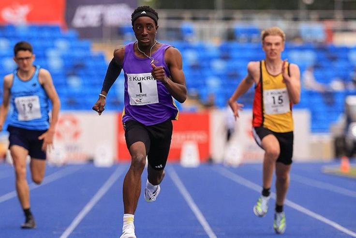 Divine Iheme: Little-known British star quicker than Noah Lyles set to rival Aussie sensation Gout Gout in 2025