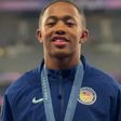 Grant Holloway. Quincy Wilson. Rai Benjamin. Beyond the Records. How did Quincy Wilson win gold? What is Quincy Wilson 400m time? Quincy Wilson medals. Quincy Wilson Olympics.