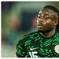 Moses Simon greets new head coach Eric Chelle