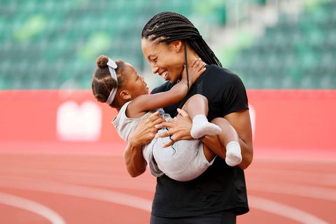 'It’s hard mentally and physically'- Allyson Felix on the challenges of motherhood before retiring & supporting pregnant athletes