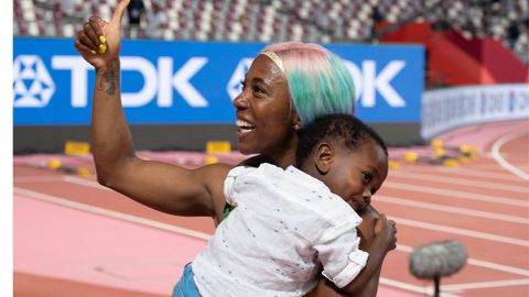 'My baby wanted to see snow'-Shelly-Ann Fraser-Pryce shares heartwarming holiday moments