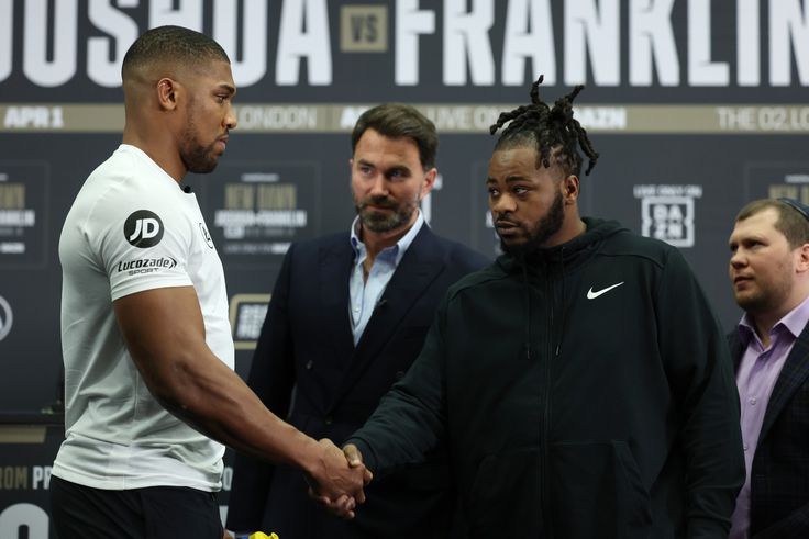Anthony Joshua says his career is over if he loses against Jermaine Franklin.