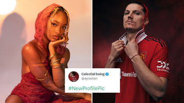 'I might have to unfollow' - Nigerians react as singer Ayra Starr uses Manchester United's Marcel Sabitzer as Twitter profile picture