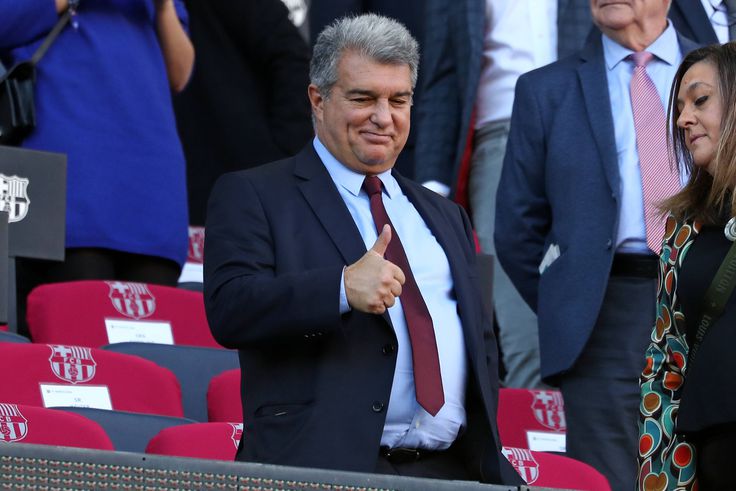 Barcelona President Joan Laporta