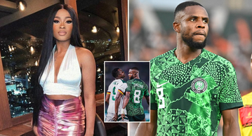 AFCON 2023: Frank Onyeka's proud wife Mesoma takes to social media to highlight crucial role for Super Eagles ahead of final