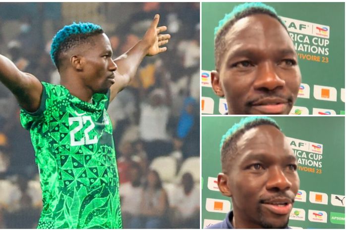 Kenneth Omeruo speaks on his penalty against South Africa.