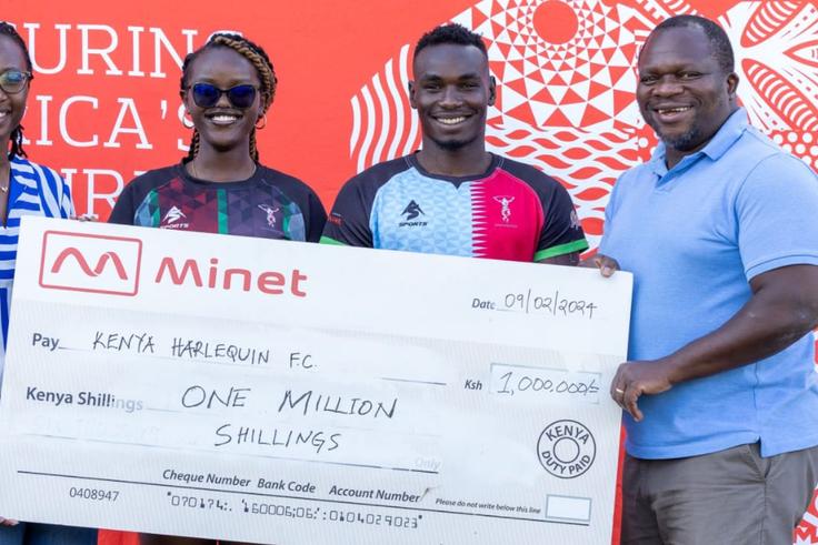 Kenya Harlequin scores big with dual sponsorship bonanza