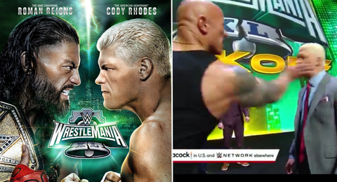 WrestleMania 40 Press Conference Recap: Cody Rhodes chooses Roman Reigns before getting slapped by The Rock