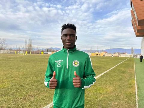 Rogers Mato joins Uganda Cranes defender in North Macedonia
