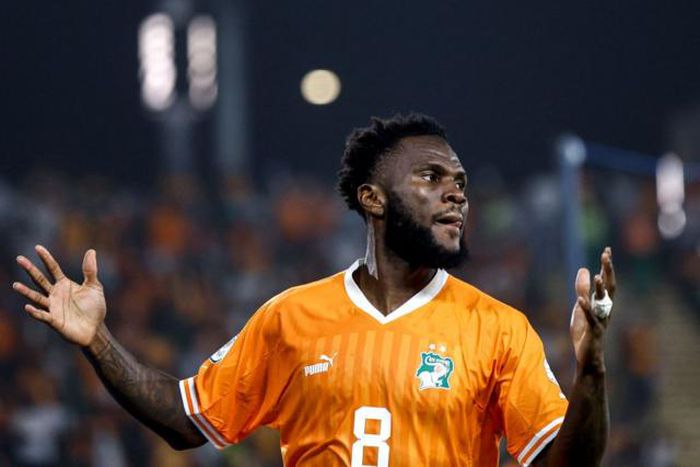 Ivory Coast midfielder Frank Kessie
