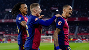 Ejuke returns to little effect as 10-man Barcelona thump Sevilla
