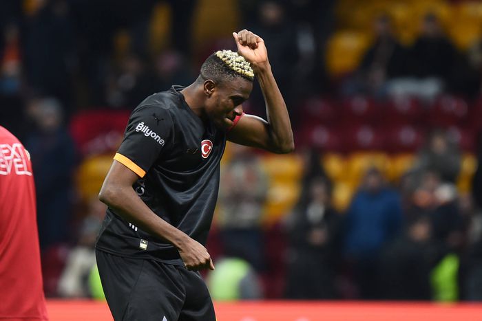 Galatasaray's Victor Osimhen against Adana Demirspor | Imago