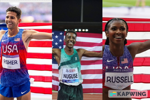 Millrose Games: Grant Fisher upsets Cole Hocker to set new record as Yared Nuguse & Masai Russell also shine