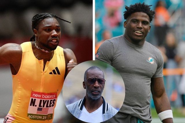 Noah Lyles vs Tyreek Hill