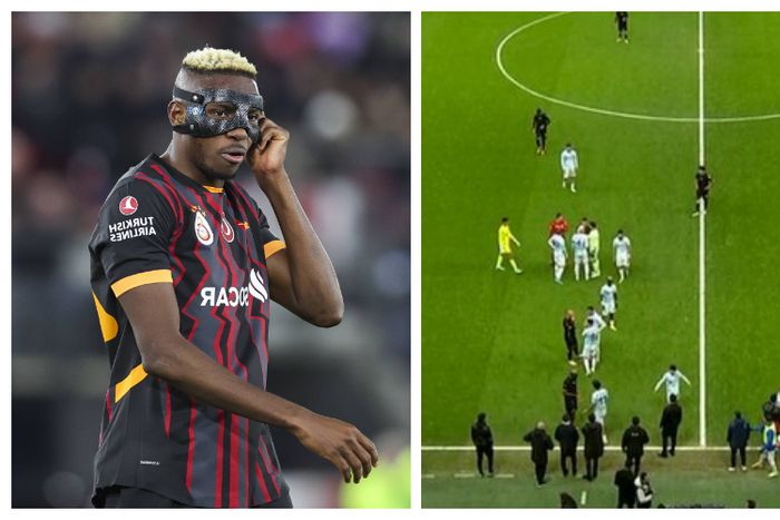 Controversy reigns as Osimhen’s Galatasaray opponent abandon game