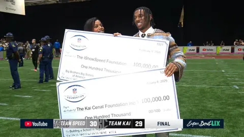 Twitch star Kai Cenat gets ₦150 million support from the NFL for the school he is building in the Makoko area of Lagos, Nigeria.