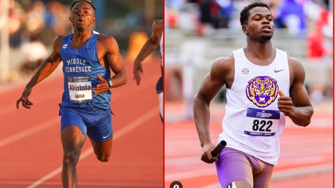 Ashe, Akintola, and Brume gunning to make 60m history at NCAA Indoor Championships