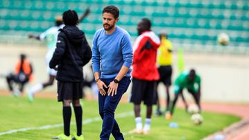 Gor Mahia head coach, McKinstry laments over pitch after Nzoia draw