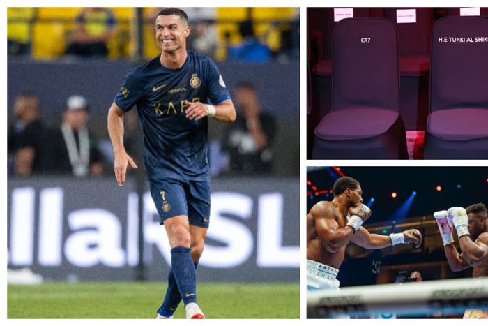 Cristiano Ronaldo a no-show at Joshua against Ngannou