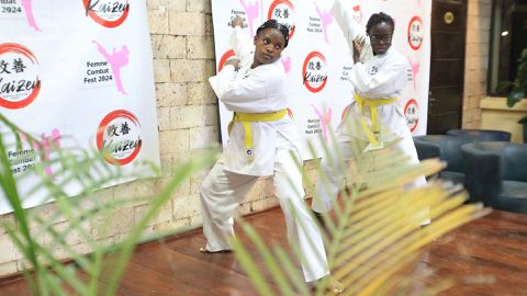 Women’s Day: Kenyan women start initiative to empower themselves through martial arts