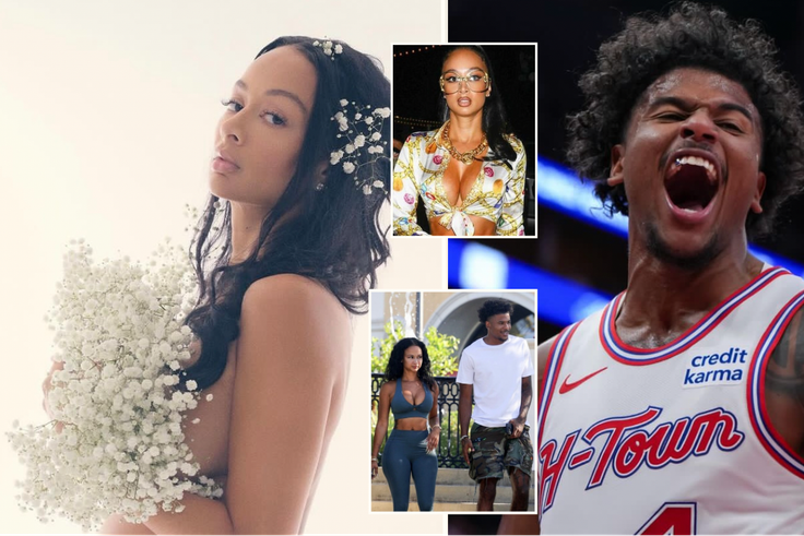 Draya Michele (39) and Houston Rockets star Jalen Green (22) are expecting a child together