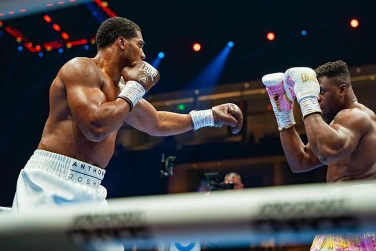 Anthony Joshua brutally knocks out Francis Ngannou in second round