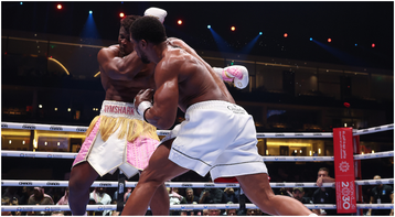 Don't leave boxing - Anthony Joshua advises Francis Ngannou after pummeling Cameroonian star