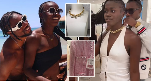 'My man got me this' - Junelle Bromfield over the moon as Noah Lyles shops luxurious gifts for her on International Women's Day