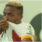 Victor Osimhen celebrates his winner for Galatasray.