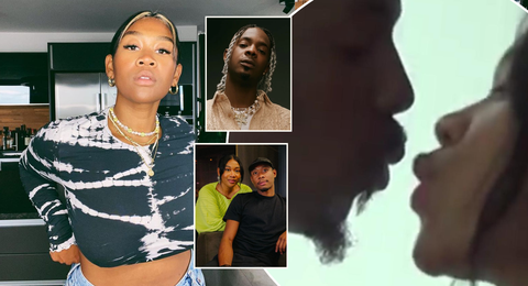 Rose May Alaba: Beautiful sister of Real Madrid star sparks dating rumours with Young Jonn after dropping new single
