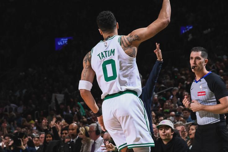 In a match-up of rivals, the Celtics led by Jayson Tatum were able to take care of the Lakers.