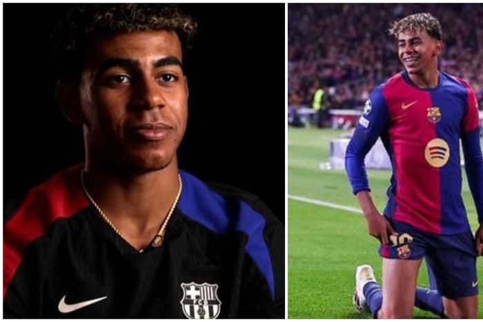 Barcelona's Lamine Yamal.