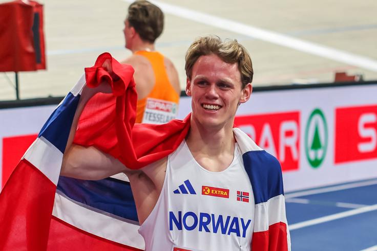 Sander Skotheim sets European heptathlon record in Apeldoorn