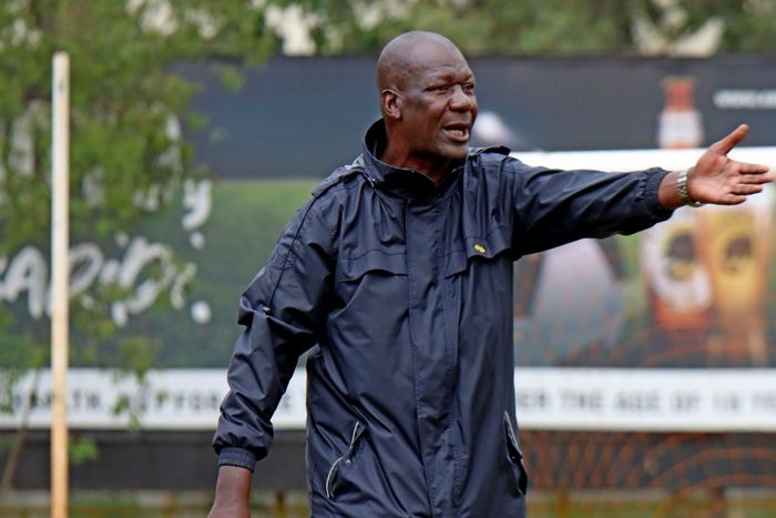 Tusker coach Matano issuing instructions