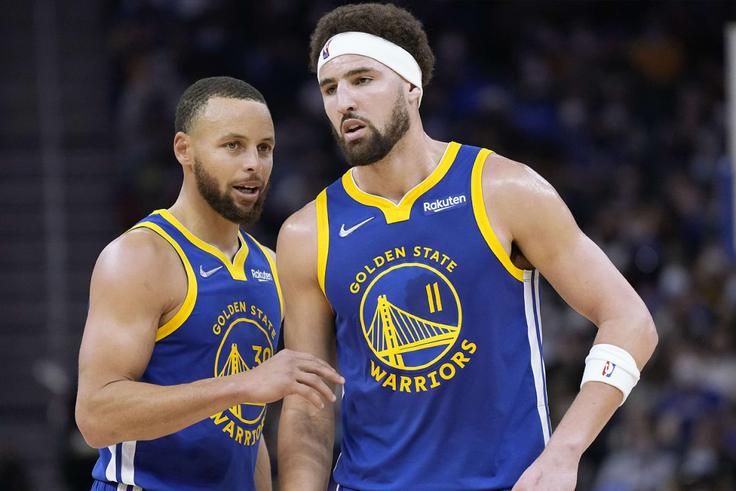 Golden State Warriors stars Klay Thompson and Steph Curry
