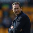 Chelsea interim manager Frank Lampard during match against Wolves.