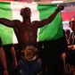 The Nigerian flag was on display as Israel Adesanya reclaimed the UFC Middleweight title from Alex Pereira
