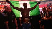 Israel Adesanya dances with Kamaru Usman, David Njoku shows off Nigerian flag