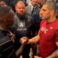 Israel Adesanya and Alex Pereira talk things through after UFC 287
