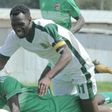 Mathare United forward Daniel Otieno in action against Vihiga Bullets.