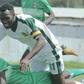 Mathare United forward Daniel Otieno in action against Vihiga Bullets.