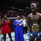 The Nigerian flag was on display as Israel Adesanya reclaimed the UFC Middleweight title from Alex Pereira