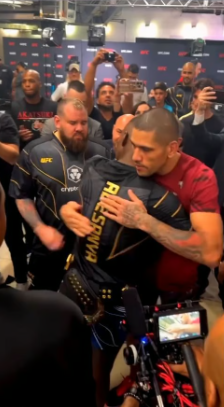 Adesanya expressed gratitude to Pereira for making him his best self