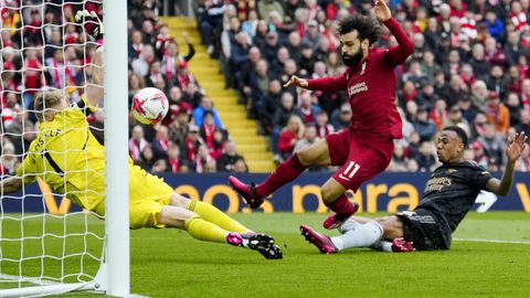 Arsenal lucky to escape with draw after Salah comes up short