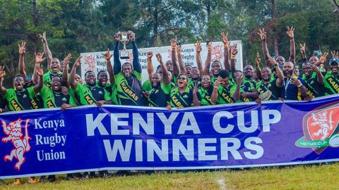 No prize money for Kabras Sugar after winning third successive Kenya Cup title