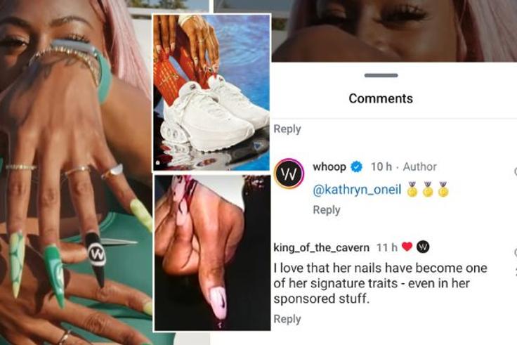 Sha'Carri Richardson: How the world's fastest woman's nails have become her signature trait in sponsored projects