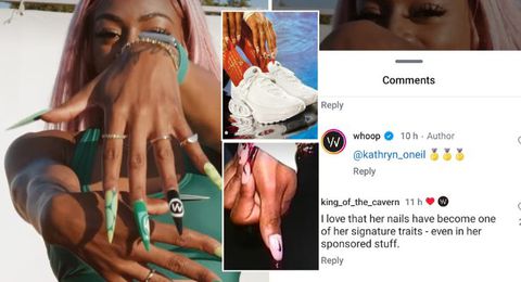 Sha'Carri Richardson: How the world's fastest woman's nails have become her signature trait in sponsored projects